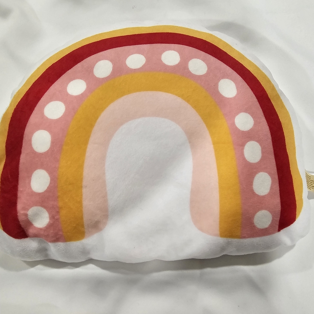 Rainbow baby pillow